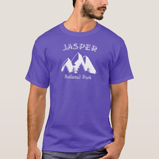 Jasper nationalpark t shirt (Framsida)