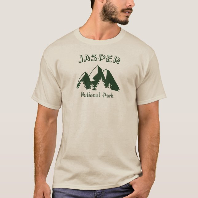 Jasper nationalpark t shirt (Framsida)
