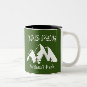 Jasper nationalpark Två-Tonad mugg