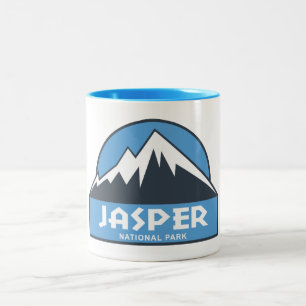 Jasper nationalpark Två-Tonad mugg