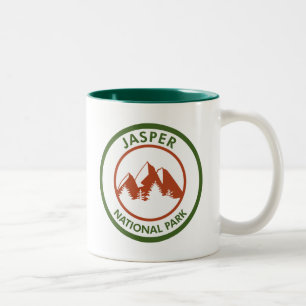 Jasper nationalpark Två-Tonad mugg