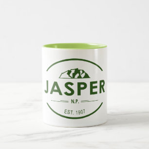 Jasper nationalpark Två-Tonad mugg