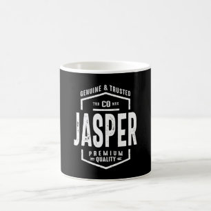 Jasper Personlig Namn Birthday Gift Kaffemugg