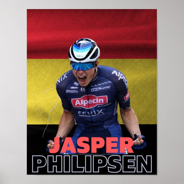 jasper philipsen 2023, Tourde frankrike stadium 7 Poster (Framsidan)