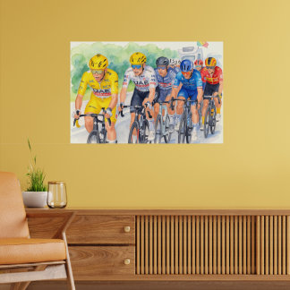 Jasper Philipsen Etapp 13 Vinnare Tour de France Poster