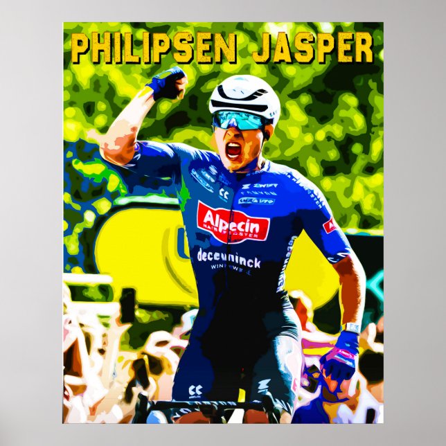 Jasper Philipsen, Tour de Frankrike stadium 7 Poster (Framsidan)