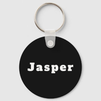 Jasper schwarz weiß nyckelring