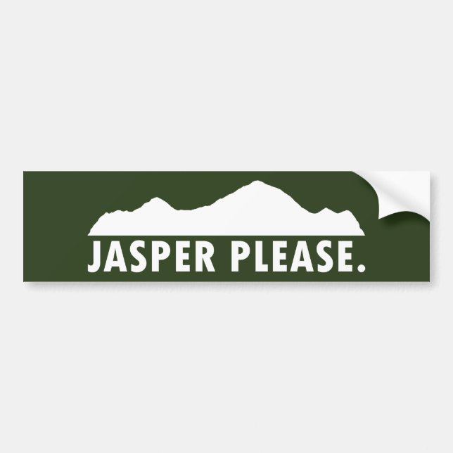 Jasper Snälla Bildekal (Framsidan)