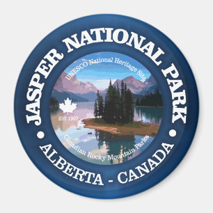 Jaspernationalpark (sjön Maligne) Magnet