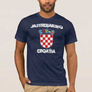 Jastrebarsko, Kroatien, jackat med arm T-shirt
