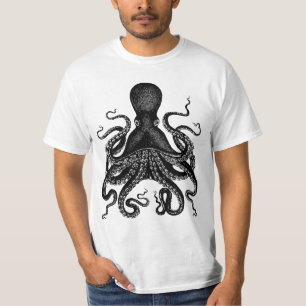 Jätte- bläckfisk - 20.000 ligaKraken Tshirts