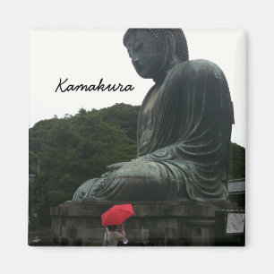 Jätte- Buddha i den Kamakura magneten Magnet