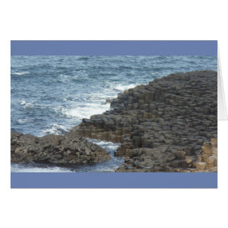 Jätte Causeway som är nordlig - ireland Hälsningskort