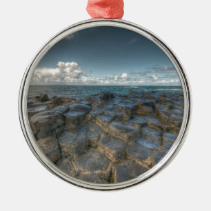Jätte Causeway som är nordlig - ireland Julgransprydnad Metall