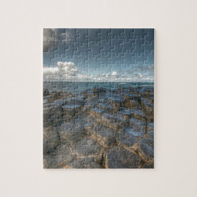 Jätte Causeway som är nordlig - ireland Pussel (Vertikal)