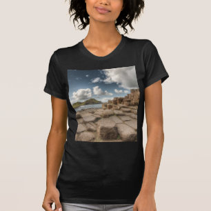 Jätte Causeway som är nordlig - ireland Tee Shirt