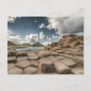 Jätte Causeway som är nordlig - ireland Vykort