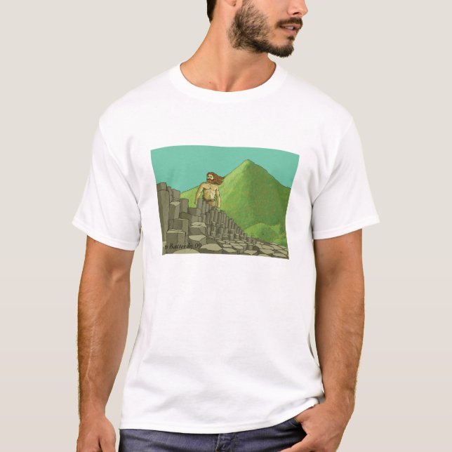 Jätte CausewayT-tröja T-shirt (Framsida)