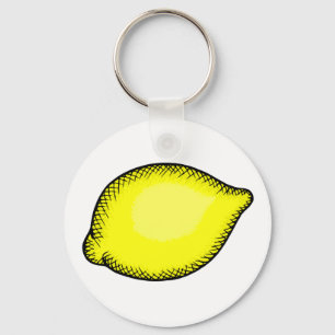 Jätte- citron nyckelring