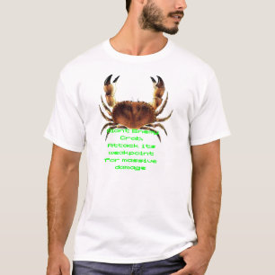 Jätte- fientlig krabbaT-tröja T-shirt