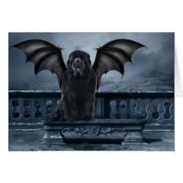 Jätte- Gargoylekort Hälsningskort