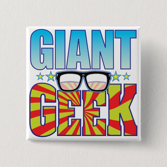 Jätte- Geek v4 Knapp (Framsida)