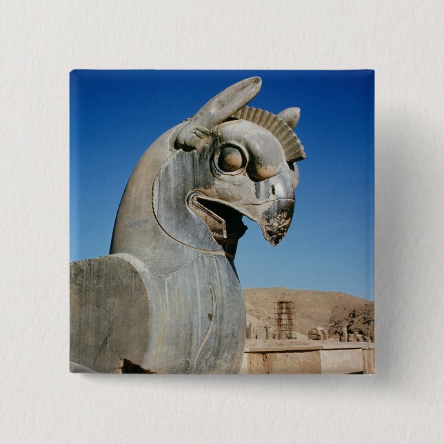 Jätte- grip, perser, c.516-465 BC Knapp (Framsida)