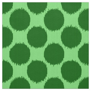 Jätte- Ikat pricker, limefrukt- och smaragdgrönt Tyg