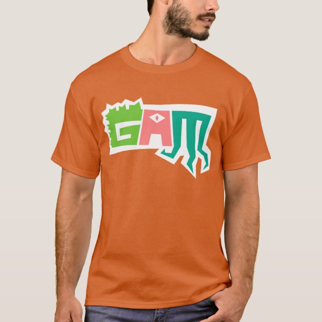 Jätte- ilskna monster t shirt (Framsida)