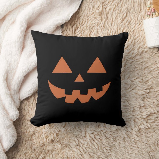 Jätte Jack O' Lantern Halloween-pumpa  Kudde (Filt)