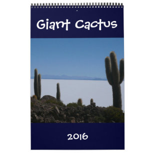 jätte- kaktus 2016 kalender