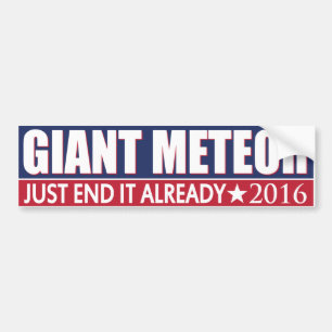 JÄTTE- METEOR FÖR PRESIDENTEN 2016 BILDEKAL