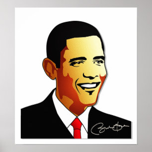 Jätte- Obama affisch