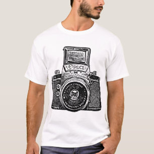Jätte- öster - tysk kamera - svart t-shirt