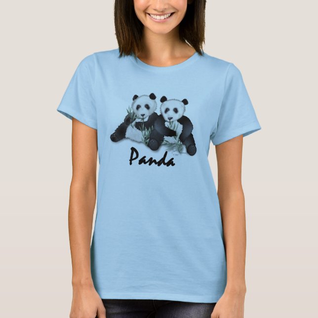 Jätte- Pandabjörnar Tee (Framsida)