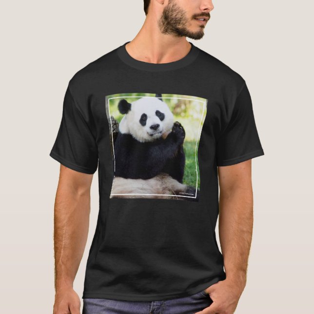 Jätte- Pandasitta T Shirt (Framsida)