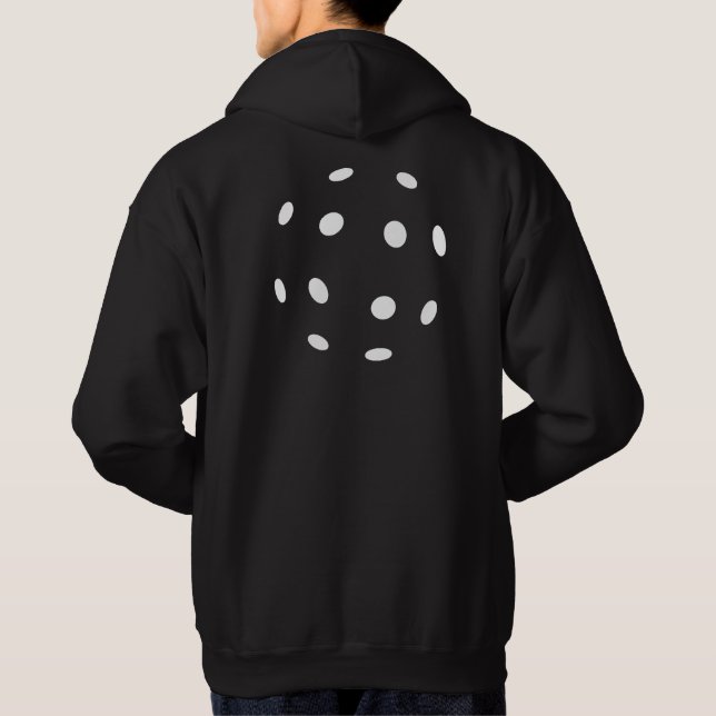 Jätte- Pickleball gåva Hoodie (Baksida)