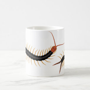 Jätte- röd hövdad Centipede Kaffemugg