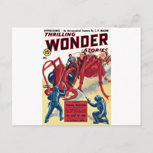 Jätte- röd myra vykort (Framsida)