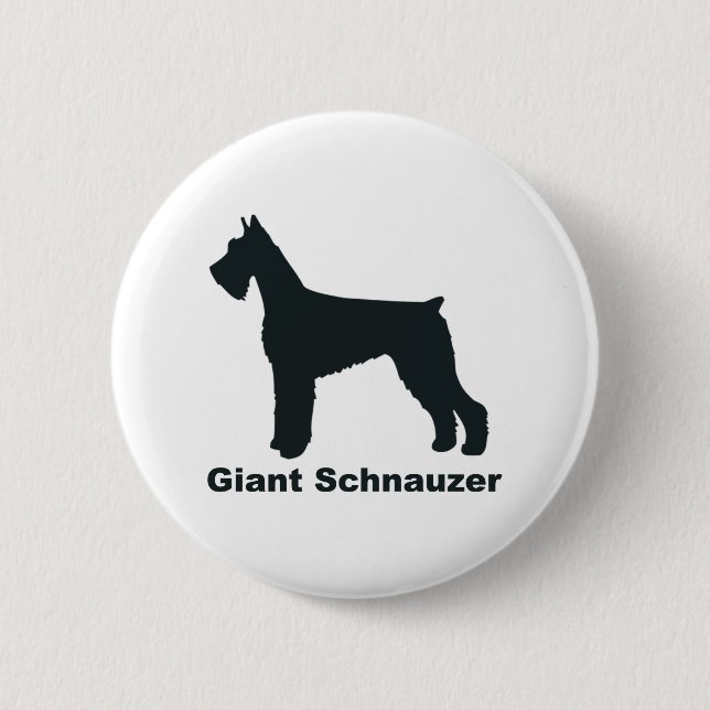 Jätte- Schnauzer Knapp (Framsida)