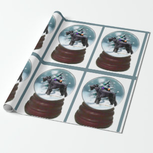 Jätte- Schnauzerjul Presentpapper