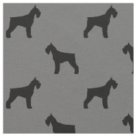 Jätte- SchnauzerSilhouettesmönster