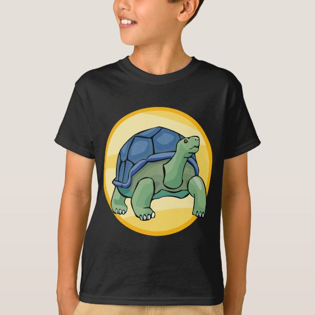 Jätte- sköldpadda t-shirt (Framsida)