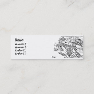 Jätte - smala mini visitkort