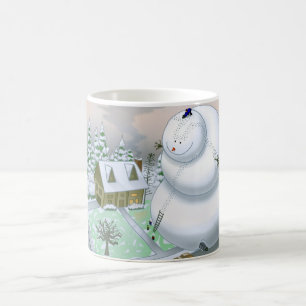 Jätte- snögubbemugg kaffemugg