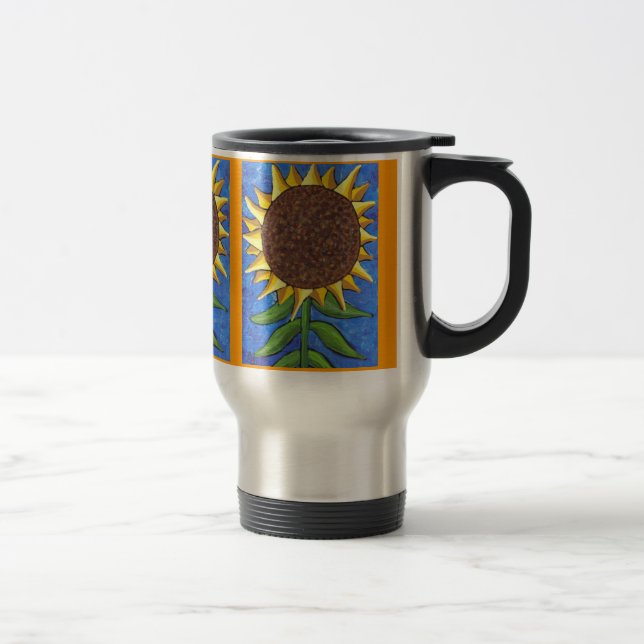 Jätte- solros - travel mug resemugg (Höger)