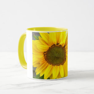 Jätte- solrosmugg med den gula insidan mugg