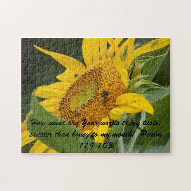 Jätte- solrospussel pussel (Horisontell)