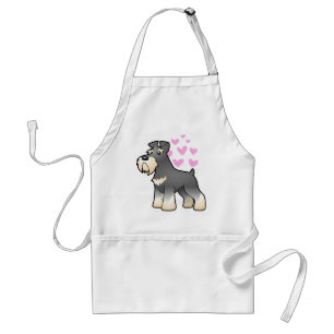 Jätte-/standard/miniatyrSchnauzerkärlek Förkläde