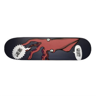 Jätte! Tioarmad bläckfisk?! Skateboard Bräda 19,5 Cm